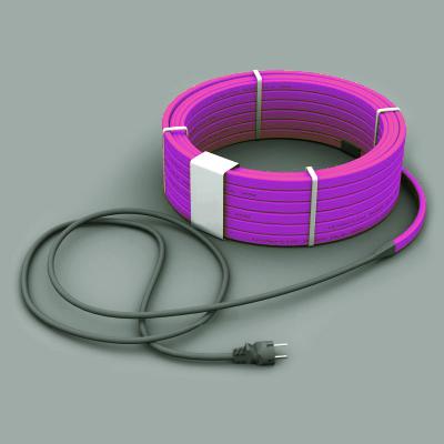 Изображение №1 - Греющий кабель для желобов и водостоков SRL 30-2 CR 30 Вт (6м) комплект