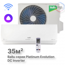 Сплит-система инверторного типа Ballu Platinum Evolution DC BSUI-12HN8_V4 комплект