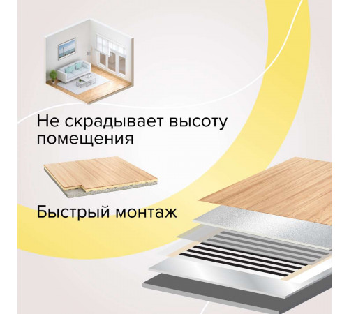 Теплый пол пленочный CALEO GOLD 230Вт/м2 1,5 м2