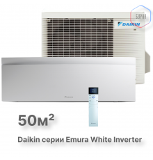 Настенная сплит-система Daikin Emura FTXJ50AW/RXJ50A