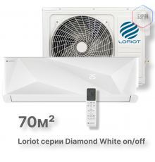 Настенная сплит-система Loriot Diamond White on/off LAC-24MD