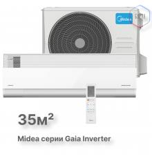 Настенная инверторная сплит-система Midea серии Gaia MSCA1BU-12HRFN8/MOX230-12HFN8-Q/GAIA-D53