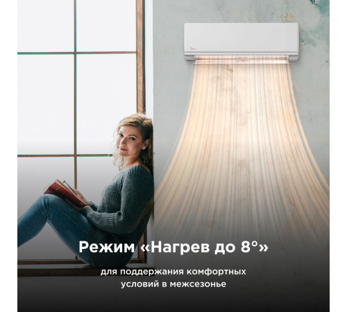 Настенная сплит-система Midea Unlimited MSAG2-07HRN1-I/MSAG2-07HRN1-O