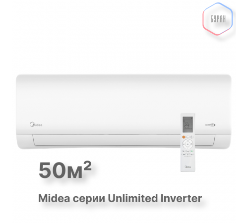 Внутренний блок настенного типа для мульти сплит-системы Midea серии Unlimited MMAG2-18N8D0-I