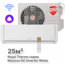 Сплит-система инверторного типа Royal Thermo Barocco DC RTBI-09HN8/white комплект