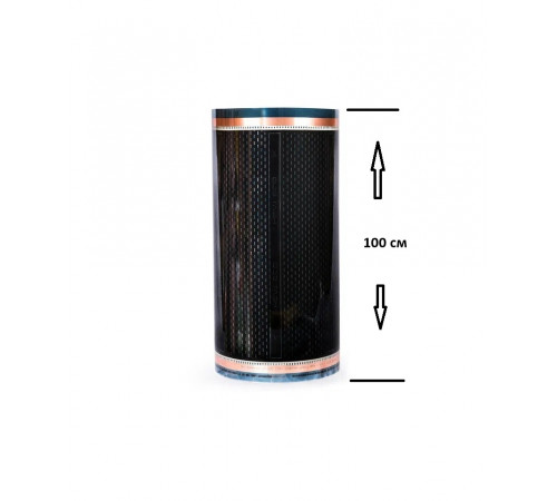 Инфракрасный теплый пол Russian Heat SKY DIAMOND PTC 220 Вт/м² (Ширина 100 см)