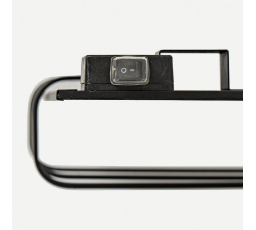 Электрический полотенцесушитель Теплофон ЭРГН-0.15/220 (п) -150 Вт ЧЕРНЫЙ