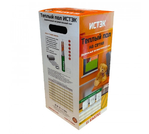 Нагревательный мат EASTEC ECM - 1,0 (1 кв.м.)