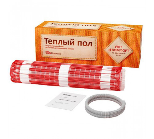 Нагревательный мат Warmstad WSM 100 Вт 0,65 кв.м