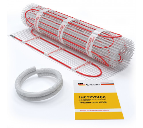 Нагревательный мат Warmstad WSM 680 Вт 4,5 кв.м
