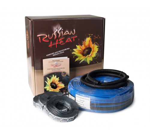 Теплый пол кабельный Russian Heat WFOH/D 500/20 - 25 м.п.( 5 м.кв.) комплект