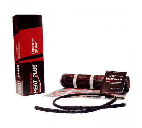Теплый пол Нагревательный мат Heat Plus 18 м.кв.