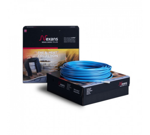 Двухжильный кабель теплого пола Nexans TXLP/2R 400-17 (2,7–3,1 кв. м)