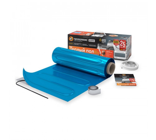 Ультратонкий тёплый пол на фольге Теплолюкс Alumia 1350 Вт - 9,0 кв.м.