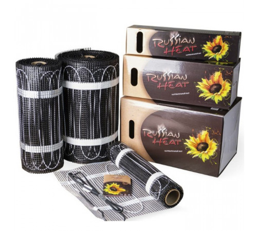 Нагревательный мини-мат двухжильный Russian Heat (6 кв.м.)