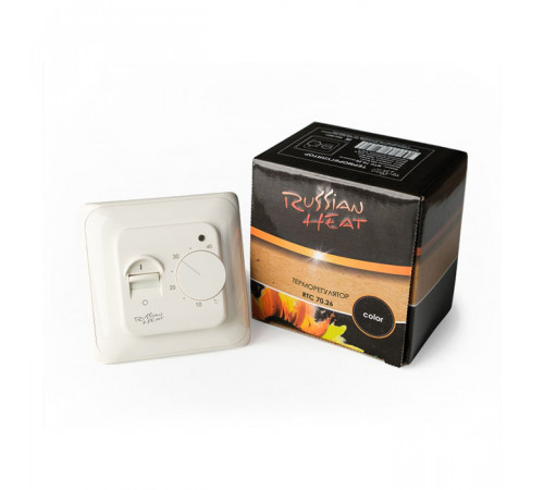 Терморегулятор Russian Heat RTC 70.26, бежевый