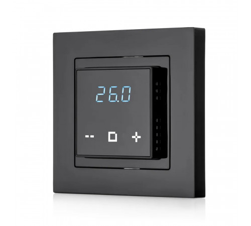 Терморегулятор для теплого пола Russian Heat 6000D Wi-Fi черный