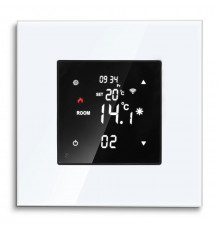 Терморегулятор WarmLife Elec Glass Wi-Fi белый