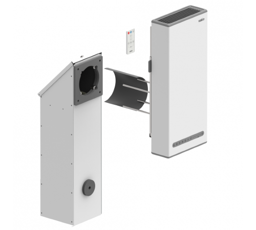 Рекуператор VAKIO WINDOW SMART Белый (White)