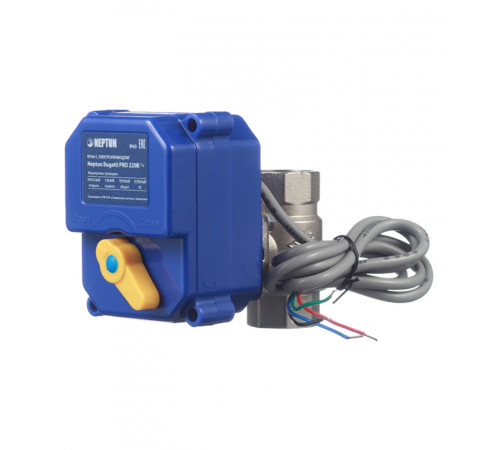 Кран шаровый с электроприводом Bugatti Pro 220В 1