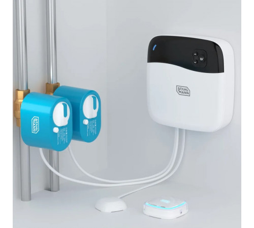 Кран шаровой с электроприводом Stahlmann 3/4F 12В