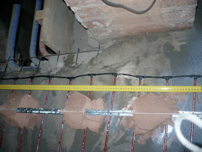 Вариант теплых полов под плитку