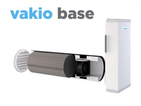 Установка рекуператора VAKIO BASE в офисе