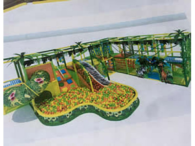 Игровой зал оборудован инфракрасным отоплением