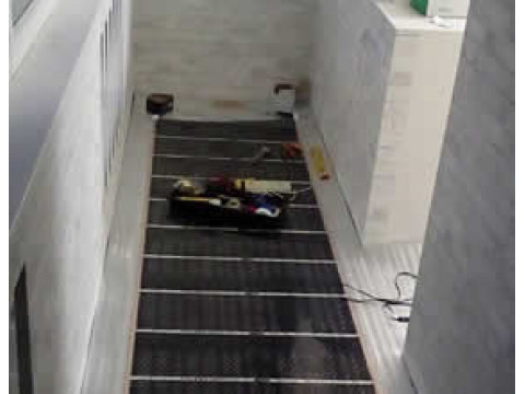 Теплый пол на лоджии и в туалете