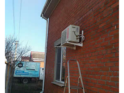 Стандартная установка кондиционера Краснодар