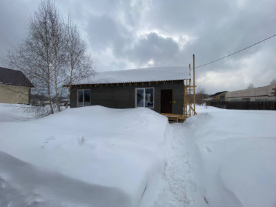 Основной обогрев загородного дома в городе Новосибирске инфракрасной пленкой Q-Term