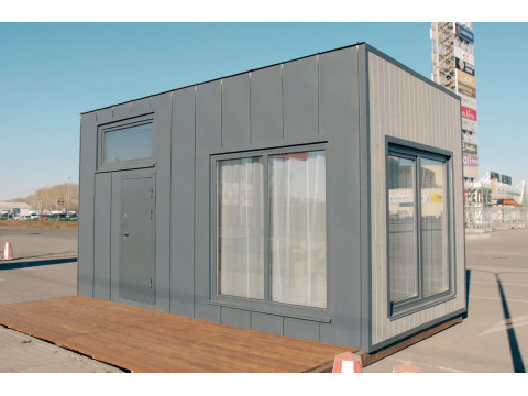 Обогрев мобильного дома интерьерными инфракрасными обогревателями ПИОН и теплым полом. Барнаул