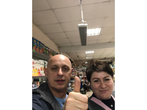 Электроотопление магазина в с. Лучаново