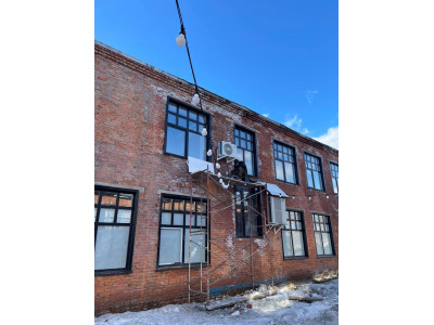 Установка кондиционера в салон красоты нашему дорогому клиенту Арпине.