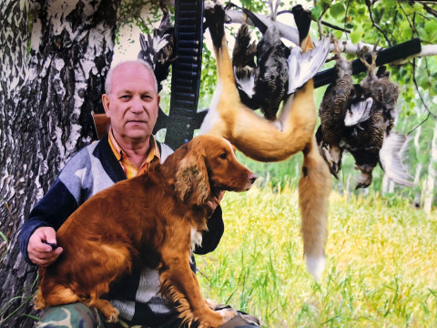 Верный охотничий пес Малыш к лету готов!