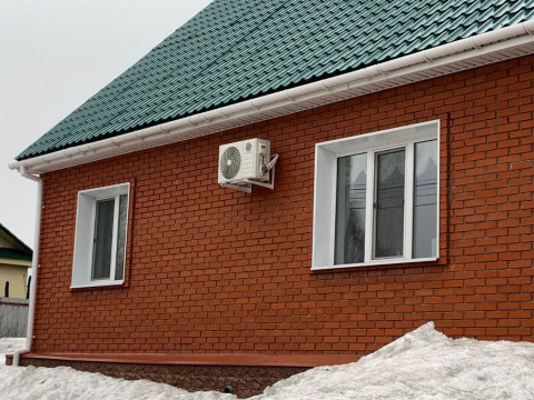 Ещё один выполненный нами монтаж кондиционера в загородном доме