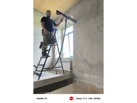 Алмазное бурение отверстий под два рекуператора Vakio Base в Томске