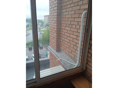 Монтаж сплит-системы выполнил Томский Буран для Ивана Александровича