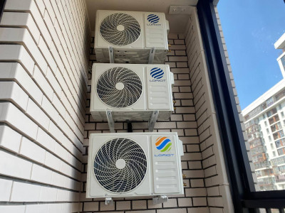 Монтаж трех сплит-систем Loriot на ул. Некрасова: профессиональные решения от компании БУРАН