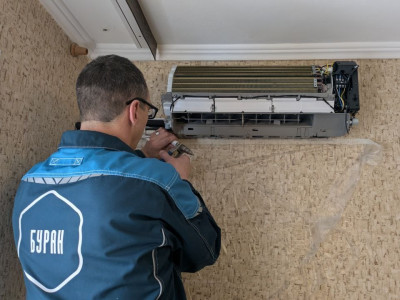 Сюрприз на день рождения: установка сплит-системы Loriot от «Буран климат» в Томске