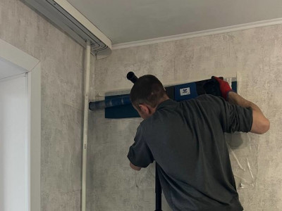 Установка трёх кондиционеров Loriot в квартире на Мухачева, Бийск