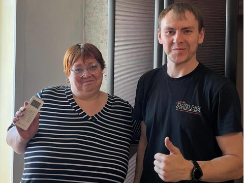 Ольга Михайловна выбрала сплит-систему LAC-09 TA NEON — монтаж по адресу ул. Советская, 201 выполнили специалисты компании «Буран Климат»