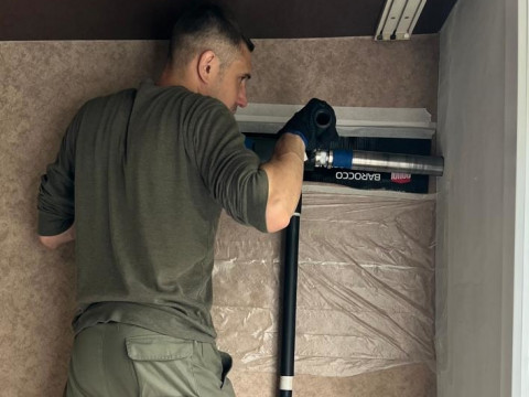 Установка кондиционера Royal Thermo RTB-09HN8_V2 BAROCCO в Бийске — работа команды «Буран» для Андрея Андреевича