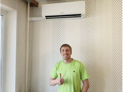 Установка надёжного кондиционера Shiratama DJ35 — решение «раз и навсегда» для квартиры 22 м²