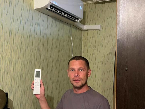 Монтаж сплит-системы Kentatsu Kanami KSGA 35HFAN1 в Бийске для Владимира — Качество и надёжность от компании "Буран Климат"