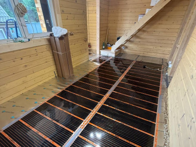 Установка теплого пола Eastec Orange в СНТ Лесовоз: комфорт и экономия с компанией "Буран"