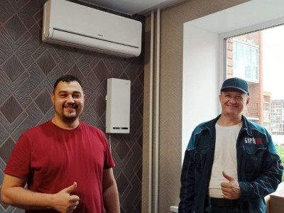 Наш заказчик Евгений выбрал Lessar и Vakio для новой квартиры в Томске — монтаж от «Буран Климат» за 1 день