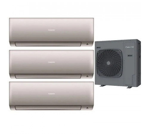 Мульти-сплит-система с 3 внутренними блоками Casarte 5U105CM1/R3 / CAS35CX1/R3-Gx3