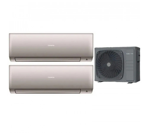 Мульти-сплит-система с 2 внутренними блоками Casarte 3U70CM1/R3 / CAS35CX1/R3-Gx2