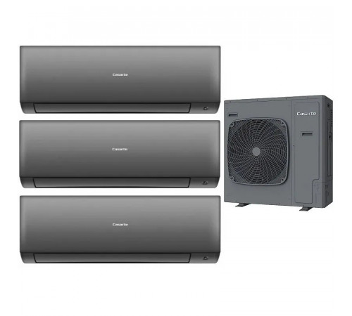 Мульти-сплит-система с 3 внутренними блоками Casarte 5U105CM1/R3 / CAS35CX1/R3-Bx3